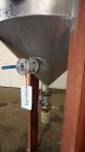 Used 525 Gallon Stainless Steel Par Piping & Fabrication Tank, Model X5C100