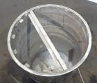 Used Tank, 550 Gallons, 304 Stainless Steel, Vertical. Approximately 48