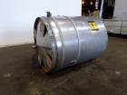 Used- Tank, Approximate 650 Gallon, 304 Stainless Steel, Vertical. Approximate 55