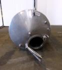 Used- Tank, Approximate 650 Gallon, 304 Stainless Steel, Vertical. Approximate 55