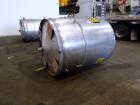 Used- Tank, Approximate 650 Gallon, 304 Stainless Steel, Vertical. Approximate 55