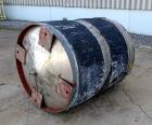Used Tank, 650 Gallon, 304 Stainless Steel, Vertical. Approximate 52