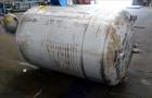 Used Tank, 500 Gallon, 304 Stainless Steel, Vertical. Approximate 48