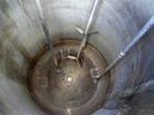 Used Tank, 500 Gallon, 304 Stainless Steel, Vertical. Approximate 48