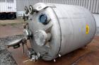 Used Tank, 975 Gallon, 316 Stainless Steel, Vertical. Approximate 66