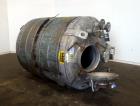 Used Tank, 950 Gallon, 316 Stainless Steel, Vertical. Approximate 64