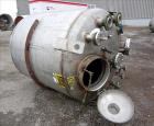 Used- Tank, 975 Gallon, 316 Stainless Steel, Vertical. Approximate 66