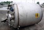 Used Tank, 975 Gallon, 316 Stainless Steel, Vertical. Approximate 66