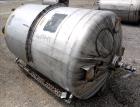 Used- Tank, 500 Gallon, 304 Stainless Steel, Vertical. Approximate 48