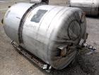 Used Tank, 500 Gallon, 304 Stainless Steel, Vertical. Approximate 48
