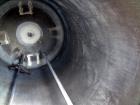 Used Tank, 500 Gallon, 304 Stainless Steel, Vertical. Approximate 48