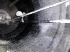 Used Tank, 500 Gallon, 304 Stainless Steel, Vertical. Approximate 48