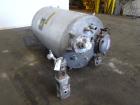 Used Tank, 500 Gallon, 304 Stainless Steel, Vertical. Approximate 48