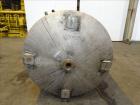 Used- Tank, 800 Gallon, 304 Stainless Steel, Vertical. Approximate 60