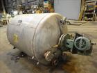 Used- Tank, 800 Gallon, 304 Stainless Steel, Vertical. Approximate 60