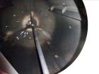 Used Tank, 800 Gallon, 304 Stainless Steel, Vertical. Approximate 60