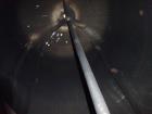 Used Tank, 800 Gallon, 304 Stainless Steel, Vertical. Approximate 60