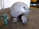 Used Tank, 500 Gallon, 304 Stainless Steel, Vertical. Approximate 48