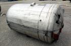 Used Tank, 500 Gallon, 304 Stainless Steel, Vertical. Approximate 48