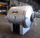 Used Tank, 700 Gallon, 316 Stainless Steel, Horizontal. Approximate 60