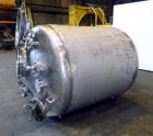 Used Tank, 775 Gallon, 316 Stainless Steel, Vertical. Approximate 60