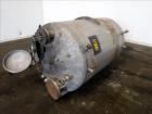 Used Tank, 500 Gallon, 304 Stainless Steel, Vertical. Approximate 48