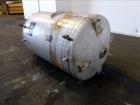 Used Tank, 500 Gallon, 304 Stainless Steel, Vertical. Approximate 48