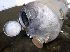 Used Tank, 500 Gallon, 304 Stainless Steel, Vertical. Approximate 48