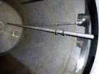 Used Tank, 500 Gallon, 304 Stainless Steel, Vertical. Approximate 48