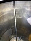 Used Tank, Approximately 750 Gallons, 304 Stainless Steel, Vertical. Approximately 48