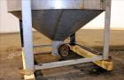 Used Tank, Approximate 700 Gallon, 304 Stainless Steel, Vertical. 48