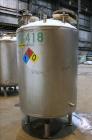 Used Merck & Co. Inc. Tank, Approximately 500 Gallon, 316L Stainless Steel, Ver