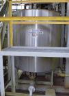 Used Tank, Approximate 600 Gallon, Stainless Steel, Vertical