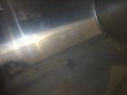 Used Milk Cooling Tank, 750 Gallons, 304 Stainless Steel, Horizontal.