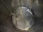 Used Tank, Approximately 600 Gallon, 316 Stainless Steel, Vertical.