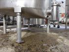 Used Tank, Approximately 600 Gallon, 316 Stainless Steel, Vertical.