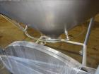 Used Tank, Approximate 750 Gallon, 304 Stainless Steel, Vertical. Approximate 4