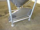 Used Tank, Approximate 750 Gallon, 304 Stainless Steel, Vertical.