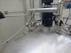 Used HM Rustfri Design jacketed tank,  Stainless steel, working capacity 568.78 gallon (2150 liter), Working jacket pressure 40.5 PSI (2.7 bar) at 32-194 deg. F (0-90 deg. C). Test Max 81-404 RPM Pro...