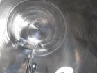 Used Mixing Tank, Approximate 850 Gallon, Stainless steel.