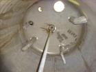 Used Mix Tank, Approximate 700 Gallon, 304 Stainless Steel, Vertical.