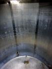 Used- Tank, 500 Gallon, Stainless Steel, Vertical. Approximate 52