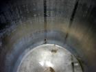 Used- Tank, 500 Gallon, Stainless Steel, Vertical. Approximate 52