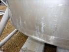 Used- Tank, 500 Gallon, Stainless Steel, Vertical. Approximate 52