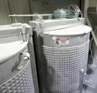 Used - Tank, 800 Gallon, Stainless steel, Vertical.