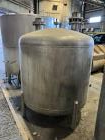 Used-Tank, Approximate 550 Gallon, Stainless Steel, Vertical. Approximate 60