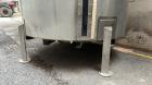 Used Tank, Approximate 650 Gallon, Stainless Steel, Vertical. Approximate 60