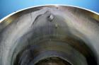 Used- 700 Gallon Specific Mechanical Systems 304 S/S Vertical Single Wall Insulated Tank. Open Top, Flat Bottom. 65 in Strai...