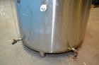 Used- 700 Gallon Specific Mechanical Systems 304 S/S Vertical Single Wall Insulated Tank. Open Top, Flat Bottom. 65 in Strai...