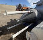 Used 500 Gallon 304 Stainless Steel Mix Tank – Vertical with Proquip Chem Guard Agitator